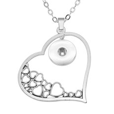 20MM Love Silver 60CM Necklace Pendant Jewelry Making