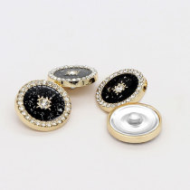 20MM round with drill point oil metal button coat small fragrance style Snaps Buttons