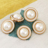 20MM Metal Round Pearl Jacket with Replaceable Jewelry Snaps