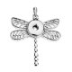 Dragonfly Pendant of necklace fit snaps style 18mm chunks jewelry