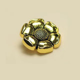 23MM Sunflower Button Metal Button Fits Suit Jacket Decorative Snap Button