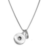 Ring  Stainless Steel 20MM  Snap button Necklace  DIY jewelry