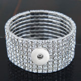 Water Diamond Bracelet Versatile Elastic Bracelet Suitable for 18MM Jewelry Snap