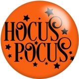 Painted metal 20mm snap buttons  Disney Hocus Pocus Print   DIY jewelry