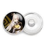 Painted metal 20mm snap buttons Genshin impact Print