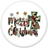 Painted metal 20mm snap buttons Christmas  Print   snaps buttons