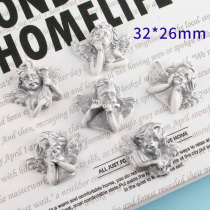Angel Angel resin snap fastener is suitable for 18MM jewelry snap fastener