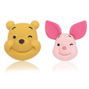 Cartoon bear pig resin suitable 18MM 20MM snap button charms