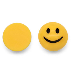 Cartoon expression bag smiley face flat bottom mobile phone case hair clip accessories diy resin accessories