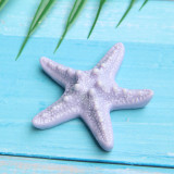 Sea Scallop Starfish  flat bottom mobile phone case hair clip accessories DIY resin accessories