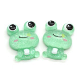 Cartoon Little Frog flat bottom mobile phone case hair clip accessories DIY resin accessories