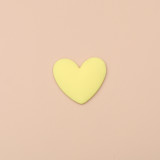 Colorful love Heart flat bottom mobile phone case hair clip accessories DIY resin accessories