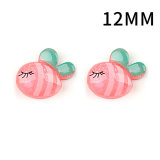 12MM Pearlescent Pink Little Bee resin ornaments Snaps Buttons