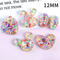 12MM Seahorse shell starfish resin Snaps Buttons
