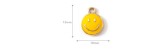 10pcs/lot  High-quality Alloy Diy alloy electroplating oil dripping accessories colorful smiley face pendant pendant bracelet small pendant