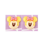 Cartoon bow Mickey resin suitable for 18MM Snaps Buttons