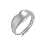 New Stainless Steel Open Adjustable Ring