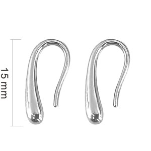 15mm NEW Stainless steel small  earrings