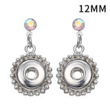 Metal Snaps earring  fit 12mm chunks  Snaps button jewelry wholesale