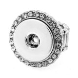Multicolor metal buckle Ring buckle 18MM Snaps button jewelry wholesale
