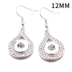 metal Snaps earring  fit 12mm chunks  Snaps button jewelry wholesale