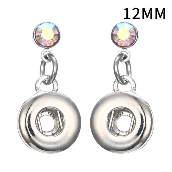 Snaps metal earring  fit 12mm chunks snaps jewelry