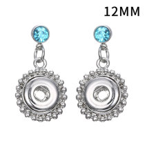 Metal Snaps earring  fit 12mm chunks  Snaps button jewelry wholesale