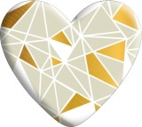 Pretty balloon lattice Love pattern Heart Photo Resin snap button  fit 18mm snap jewelry