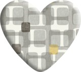 Pretty Flower lattice Love pattern Heart Photo Resin snap button  fit 18mm snap jewelry