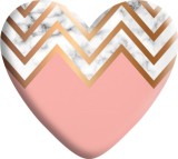 Pretty lattice Love pattern Heart Photo Resin snap button charms  fit 18mm snap jewelry