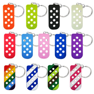 Keychain pendant EVA key board personalized DIY accessories