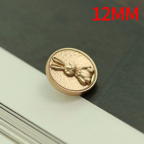 12mm Little rabbit Metal snap button  DIY jewelry