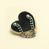 23MM Love activity chain Metal  Snaps Buttons