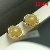 12mm Tooth edge gem Metal snap button  DIY jewelry
