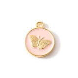 10pcs/lot  High-quality Alloy Butterfly coin jewelry pendant pendant bracelet pendant