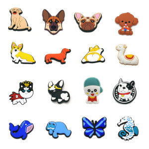 100pcs/lot  Kid junior adult style silicone bracelet  dog hippocampus PVC luminous cartoon accessories creative Cartoon