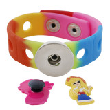 100pcs/lot  Kid junior adult style silicone bracelet  Seaside holiday PVC luminous cartoon accessories creative Cartoon