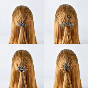 Viking Celtic Knot Hairpin Retro Alloy Hairpin Ethnic Style Hairpin Hairpin Hair Accessories