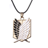Attacking Giant Investigation Corps Logo Necklace Freedom Wing Pendant Necklace