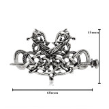 Viking Celtic Knot Hairpin Retro Alloy Hairpin Ethnic Style Hairpin Hairpin Hair Accessories