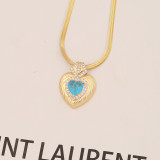 Love stainless steel necklace