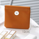 Cable storage bag automatically closes cable headset mini portable digital bag fit 18mm Snaps button jewelry