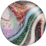 20MM pattern Print glass snaps buttons  DIY jewelry