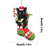 Christmas tree pendant cute cat dog animal decorations room decoration