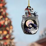 Christmas Fear Decorative Pendant Horror Jack Sally Christmas Ornament