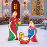 Christmas Decoration Happy Halloween Thanksgiving Day Home Decoration of a Family of Three