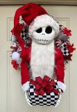 Jacks Carrington's Nightmare Before Christmas Christmas Hanging out a wreath gift