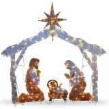 Christmas Decoration Happy Halloween Thanksgiving Day Home Decoration of a Family of Three