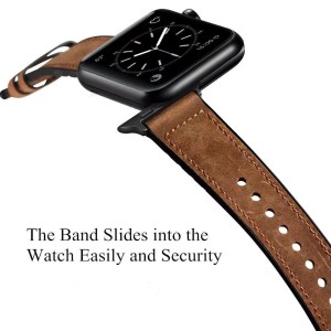 42/44/45mm Suitable for Apple iWatch Apple iwatch strap Leather silicone patch smart strap (excluding dial)