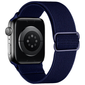 42/44/45mm Apple strap iwatch adjustable elastic nylon woven strap single loop for apple watch (excluding dial)
